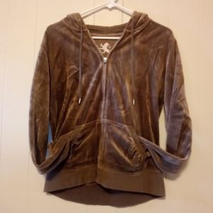 🌈Express Velour Zip-up Hoodie